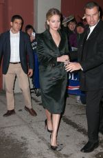 JENNIFER LAWRENCE Arrives at The Colbert Report in New York