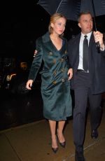 JENNIFER LAWRENCE Arrives at The Colbert Report in New York