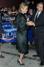 JENNIFER LAWRENCE Arrives at The Colbert Report in New York
