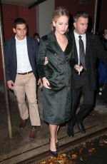 JENNIFER LAWRENCE Arrives at The Colbert Report in New York