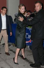 JENNIFER LAWRENCE Arrives at The Colbert Report in New York