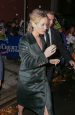 JENNIFER LAWRENCE Arrives at The Colbert Report in New York