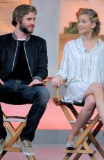 JENNIFER LAWRENCE at Good Morning America in New York