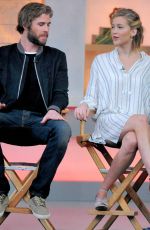 JENNIFER LAWRENCE at Good Morning America in New York