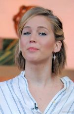 JENNIFER LAWRENCE at Good Morning America in New York