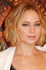JENNIFER LAWRENCE at The Hunger Games: Mockingjay Part 1 Photocall in London