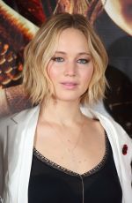 JENNIFER LAWRENCE at The Hunger Games: Mockingjay Part 1 Photocall in London