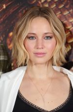 JENNIFER LAWRENCE at The Hunger Games: Mockingjay Part 1 Photocall in London