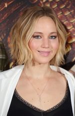 JENNIFER LAWRENCE at The Hunger Games: Mockingjay Part 1 Photocall in London