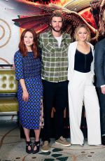 JENNIFER LAWRENCE at The Hunger Games: Mockingjay Part 1 Photocall in London