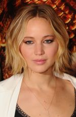 JENNIFER LAWRENCE at The Hunger Games: Mockingjay Part 1 Photocall in London