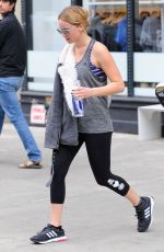 JENNIFER LAWRENCE Leaves a Gym in New York 1611