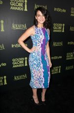 JENNY SLATE at Hfpa & Instyle Celebrate 2015 Golden Globe Award Season
