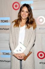JESSICA ALBA at Toms for Target Launch Event in Culver City