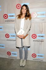 JESSICA ALBA at Toms for Target Launch Event in Culver City