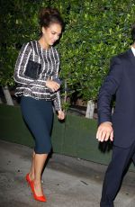 JESSICA ALBA Leaves Ago Restaurant in West Hollywood