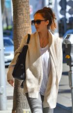 JESSICA ALBA Out and About in Beverly Hills 0211