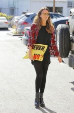 JESSICA ALBA Out Shopping in Santa Monica 0611