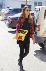JESSICA ALBA Out Shopping in Santa Monica 0611