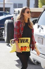 JESSICA ALBA Out Shopping in Santa Monica 0611