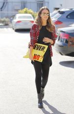 JESSICA ALBA Out Shopping in Santa Monica 0611