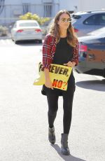 JESSICA ALBA Out Shopping in Santa Monica 0611