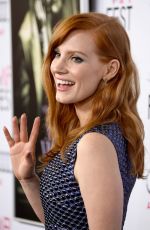 JESSICA CHASTAIN at A Most Violent Year Premiere in Hollywood