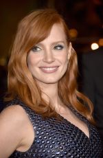 JESSICA CHASTAIN at A Most Violent Year Premiere in Hollywood