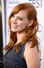 JESSICA CHASTAIN at A Most Violent Year Premiere in Hollywood