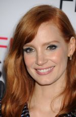 JESSICA CHASTAIN at Afi Fest 2014 Opening Night Gala in Hollywood