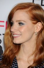 JESSICA CHASTAIN at Afi Fest 2014 Opening Night Gala in Hollywood