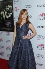 JESSICA CHASTAIN at Afi Fest 2014 Opening Night Gala in Hollywood