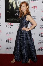 JESSICA CHASTAIN at Afi Fest 2014 Opening Night Gala in Hollywood