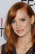 JESSICA CHASTAIN at Afi Fest 2014 Opening Night Gala in Hollywood