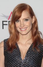 JESSICA CHASTAIN at Afi Fest 2014 Opening Night Gala in Hollywood