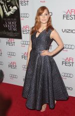JESSICA CHASTAIN at Afi Fest 2014 Opening Night Gala in Hollywood