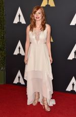 JESSICA CHASTAIN at AMPAS 2014 Governor’s Awards in Hollywood