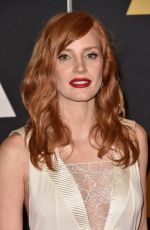 JESSICA CHASTAIN at AMPAS 2014 Governor’s Awards in Hollywood