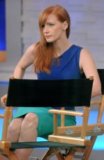 JESSICA CHASTAIN at Good Morning America in New York 0311