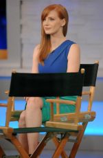 JESSICA CHASTAIN at Good Morning America in New York 0311