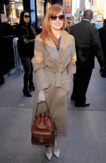 JESSICA CHASTAIN at Good Morning America in New York 0311