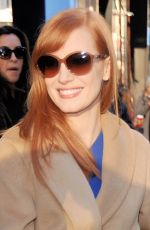 JESSICA CHASTAIN at Good Morning America in New York 0311