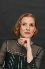 JESSICA CHASTAIN at Interstella Press Conference in Beverly Hills