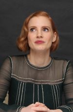 JESSICA CHASTAIN at Interstella Press Conference in Beverly Hills