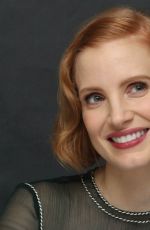 JESSICA CHASTAIN at Interstella Press Conference in Beverly Hills