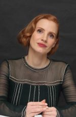 JESSICA CHASTAIN at Interstella Press Conference in Beverly Hills