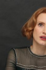 JESSICA CHASTAIN at Interstella Press Conference in Beverly Hills