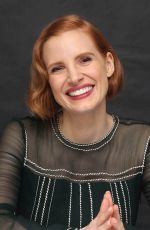 JESSICA CHASTAIN at Interstella Press Conference in Beverly Hills