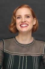 JESSICA CHASTAIN at Interstella Press Conference in Beverly Hills