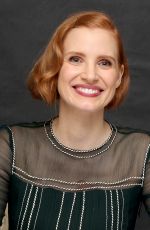 JESSICA CHASTAIN at Interstella Press Conference in Beverly Hills